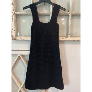 J.Crew size XS black sweater dress
